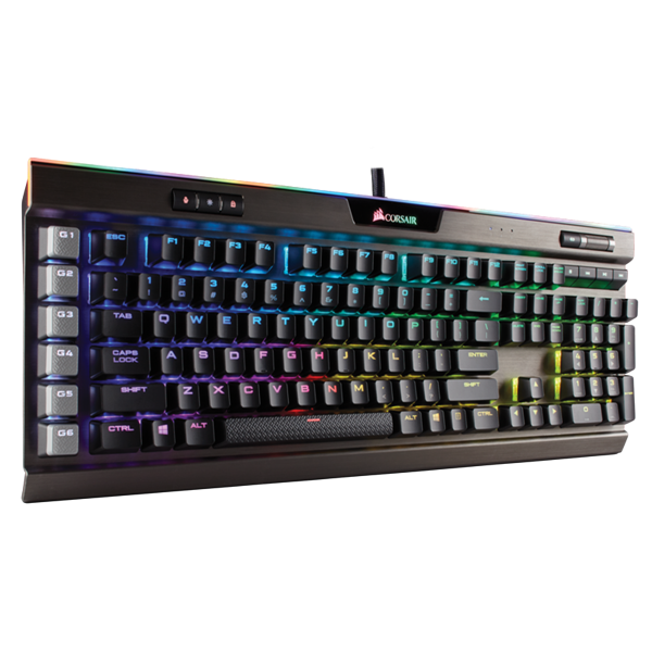 Bàn phím cơ Corsair K95 RGB Platinum GunMetal Speed switch