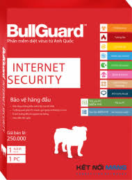 Phần mềm BullGuard Internet Security 1 năm 1PC (BIS 1U) (có CD + thẻ cào + vỏ hộp)