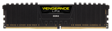 RAM Corsair Vengeance LPX 16GB (2x8GB) DDR4 2666MHz Black