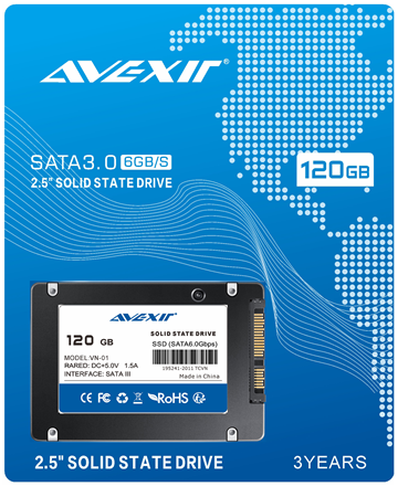 SSD AVEXIR  120GB SATA3