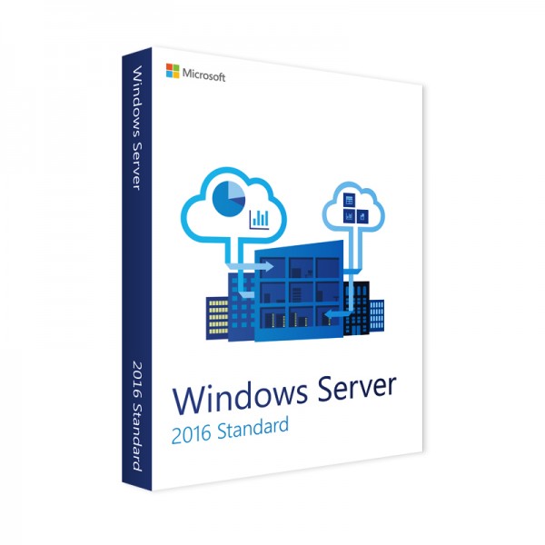 Windows Server Std 2016 64bit English 1pk DSP OEI DVD 16 Core (P73-07113)